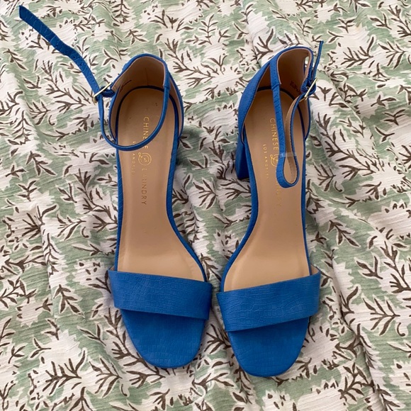 Brand new mermaid 🧜‍♀️ blue heels 💕 - Picture 2 of 3